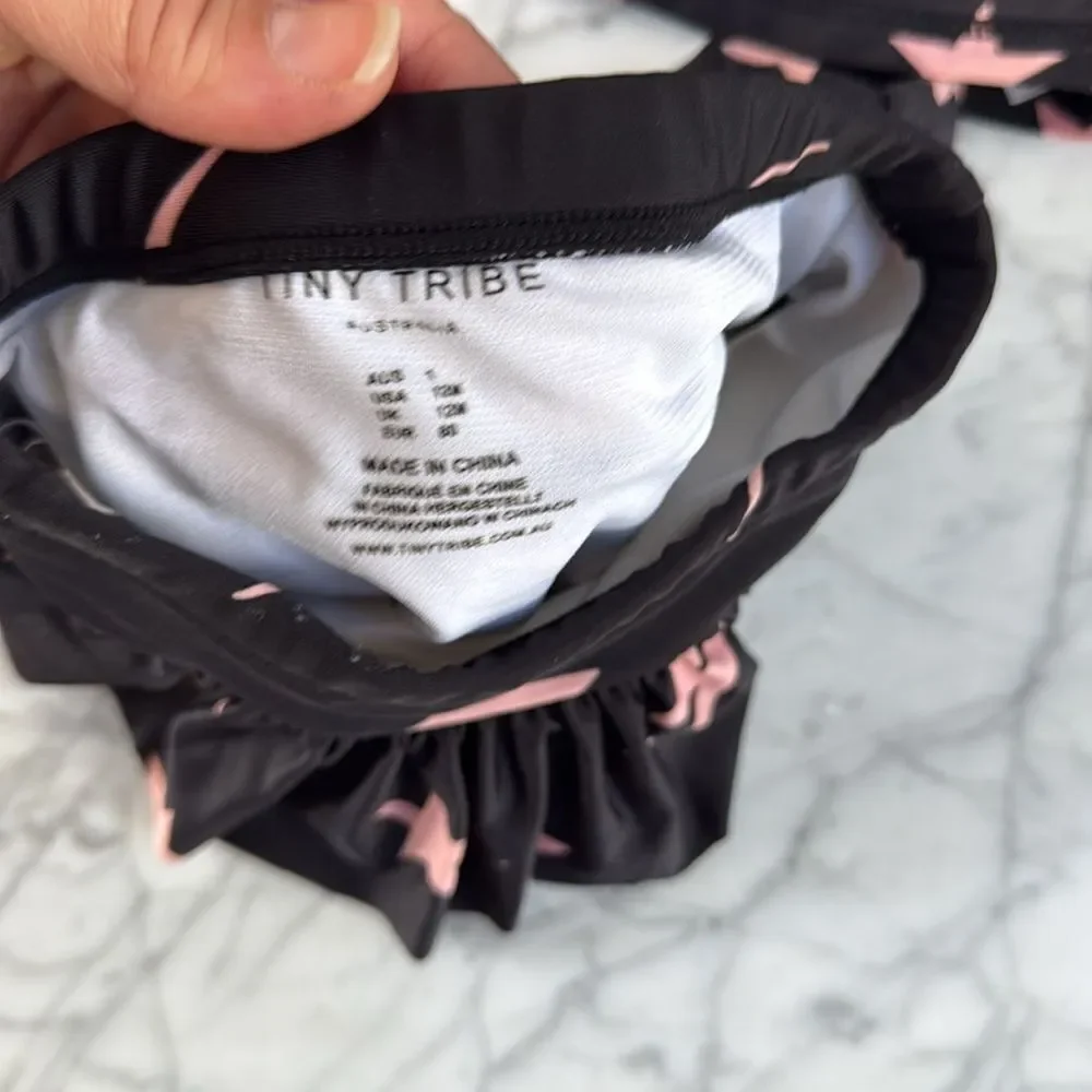 Tiny Tribe | Lightning Two-Piece Swimsuit Sz 12Month